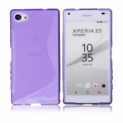 Flexicase Skal till Sony Xperia Z5 Compact - Lila