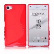 Flexicase Skal till Sony Xperia Z5 Compact - Röd