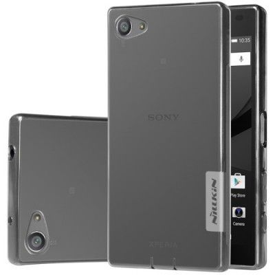 Nillkin Nature 0.6mm Flexicase Skal till Sony Xperia Z5 Compact - Grey