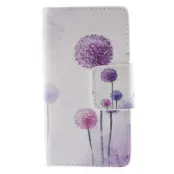Plånboksfodral till Sony Xperia Z5 Compact - Lila Blommor