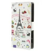 Plånboksfodral till Sony Xperia Z5 Compact - Palettes Sweet Street