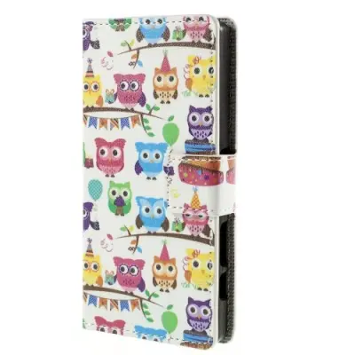 Plånboksfodral till Sony Xperia Z5 Compact - Uggle Familj