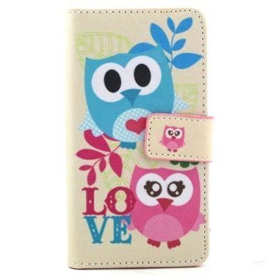 Plånboksfodral till Sony Xperia Z5 Compact - Ugglor