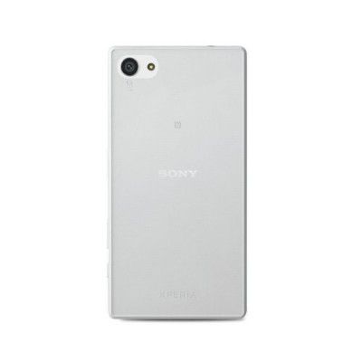 Puro UltraSlim 0.3 Nude Cover till Sony Xperia Z5 Compact - Vit/Transparent