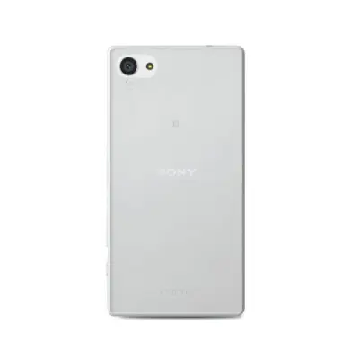 Puro UltraSlim 0.3 Nude Cover till Sony Xperia Z5 Compact - Vit/Transparent