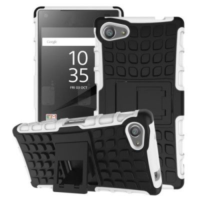 Rugged Skal till Sony Xperia Z5 Compact - Vit