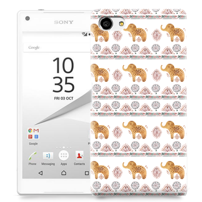 Skal till Sony Xperia Z5 Compact - Babyelefanter