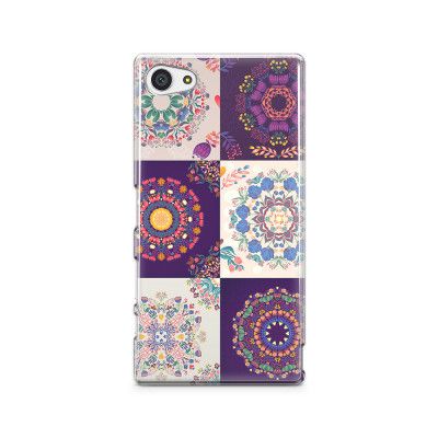 Skal till Sony Xperia Z5 Compact - Blommigt lapptäcke