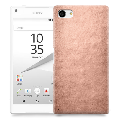 Skal till Sony Xperia Z5 Compact - Cement - Ljusbrun