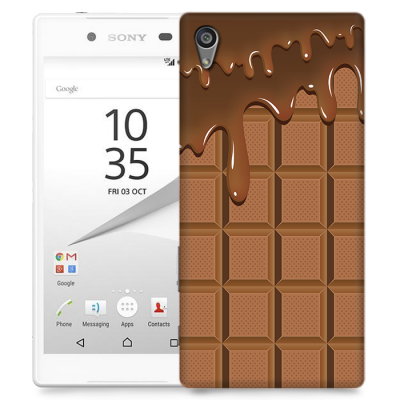 Skal till Sony Xperia Z5 Compact - Choklad