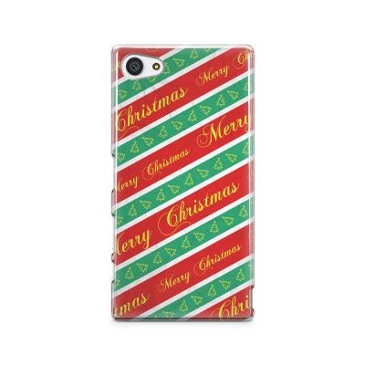 Skal till Sony Xperia Z5 Compact - Christmas Wrapping Paper