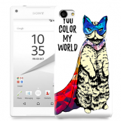 Skal till Sony Xperia Z5 Compact - Color my world - Katt