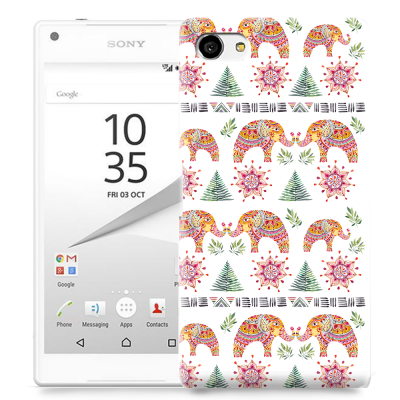 Skal till Sony Xperia Z5 Compact - Elefanter