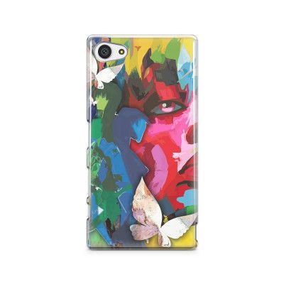 Skal till Sony Xperia Z5 Compact - Face Butterflies