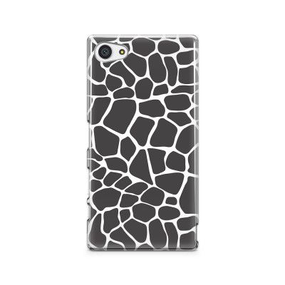 Skal till Sony Xperia Z5 Compact - Gepard - Grå