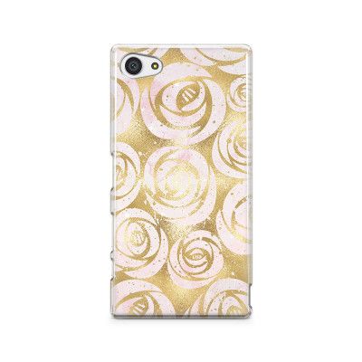 Skal till Sony Xperia Z5 Compact - Golden Flowers