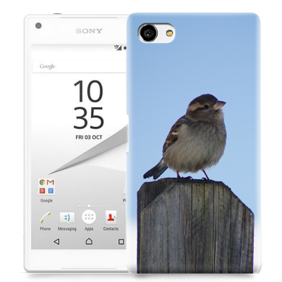 Skal till Sony Xperia Z5 Compact - Gråsparv