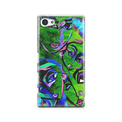 Skal till Sony Xperia Z5 Compact - Green Women