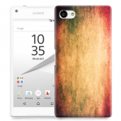 Skal till Sony Xperia Z5 Compact - Grunge texture - Orange