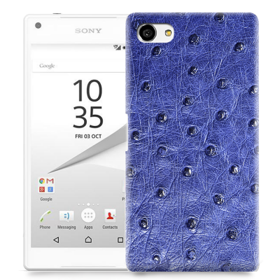 Skal till Sony Xperia Z5 Compact - Knottrig - Lila