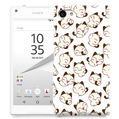 Skal till Sony Xperia Z5 Compact - Manga - Katter