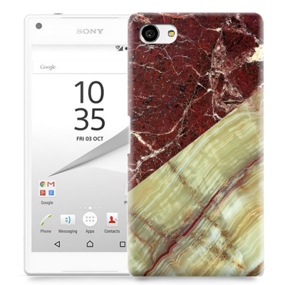 Skal till Sony Xperia Z5 Compact - Marble Split
