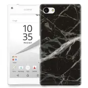 Skal till Sony Xperia Z5 Compact - Marble - Svart
