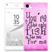 Skal till Sony Xperia Z5 Compact - Only Fish Pink