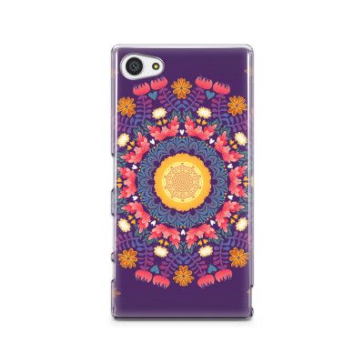 Skal till Sony Xperia Z5 Compact - Orientalisk blomma