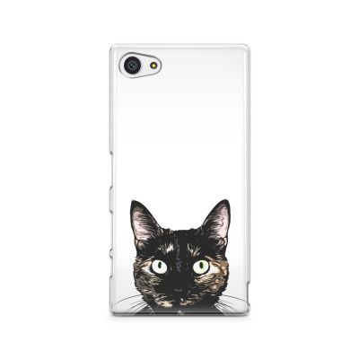 Skal till Sony Xperia Z5 Compact - Peeking Cat