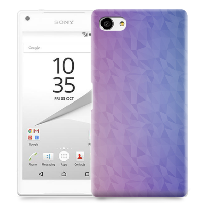 Skal till Sony Xperia Z5 Compact - Prismor - Lila