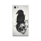 Skal till Sony Xperia Z5 Compact - Raven and Skull