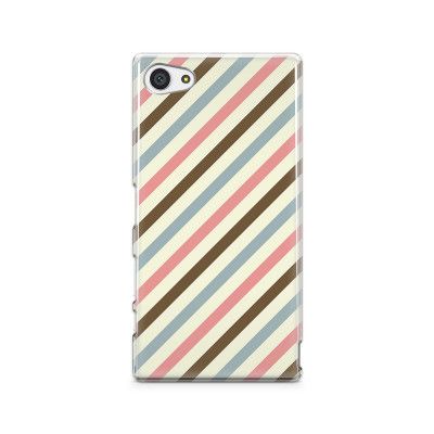 Skal till Sony Xperia Z5 Compact - Retro ränder