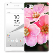 Skal till Sony Xperia Z5 Compact - Rosa blommor