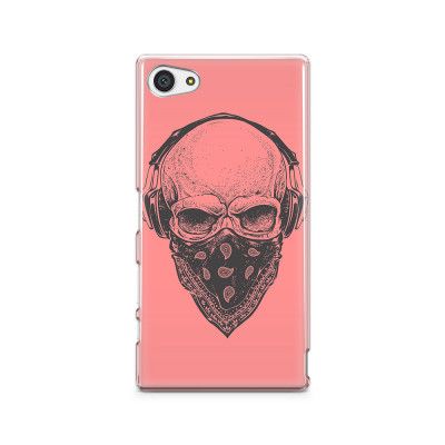 Skal till Sony Xperia Z5 Compact - Skull_Bandana