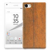 Skal till Sony Xperia Z5 Compact - Slitet trä