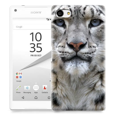 Skal till Sony Xperia Z5 Compact - Snöleopard