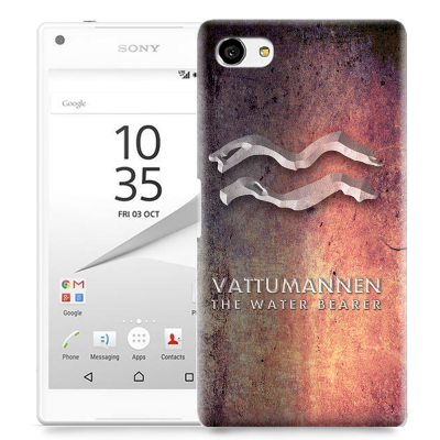 Skal till Sony Xperia Z5 Compact - Stjärntecken - Vattumannen
