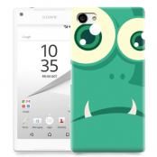 Skal till Sony Xperia Z5 Compact - Turkost monster