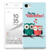 Skal till Sony Xperia Z5 Compact - Ugglor - Be my valentine