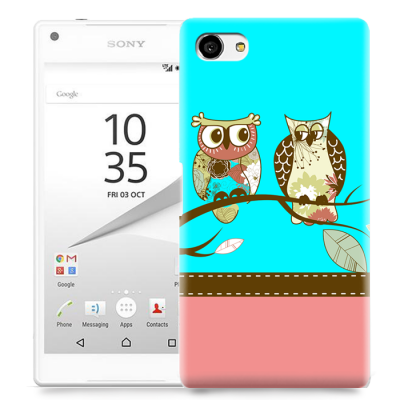 Skal till Sony Xperia Z5 Compact - Ugglor i träd