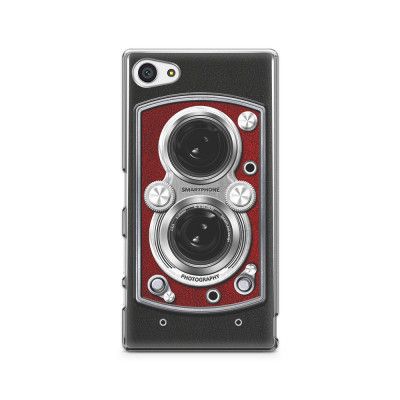 Skal till Sony Xperia Z5 Compact - Vintage Camera Red