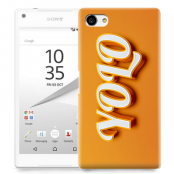 Skal till Sony Xperia Z5 Compact - Yolo - Orange