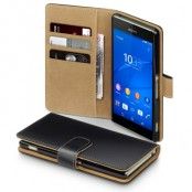 Elegant Plånboksfodral till Sony Xperia Z5 Premium - Svart
