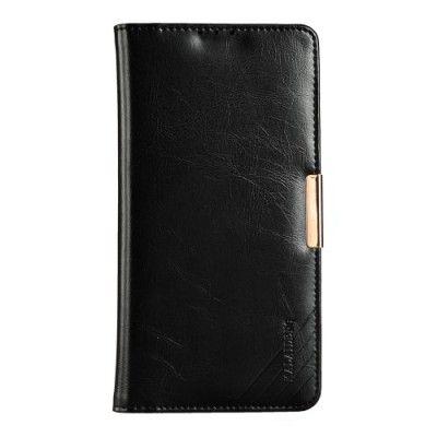 KLD Royal II Äkta läder Plånboksfodral till Sony Xperia Z5 Premium - Svart