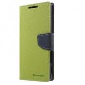 Mercury Fancy Plånboksfodral till Sony Xperia Z5 Premium - Grön