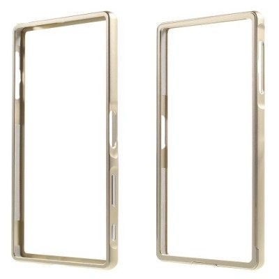 Metall Bumper till Sony Xperia Z5 Premium - Champagne