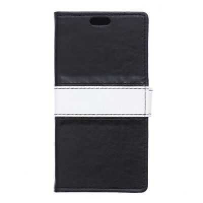 Plånboksfodral av till Sony Xperia Z5 Premium - Svart/Vit