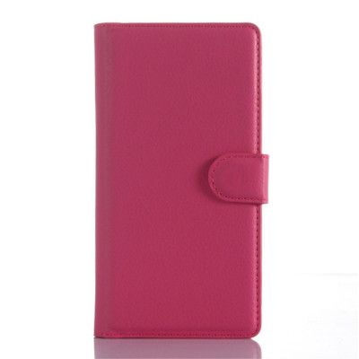 Plånboksfodral till Sony Xperia Z5 Premium - Mörkrosa