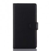 Plånboksfodral till Sony Xperia Z5 Premium - Svart